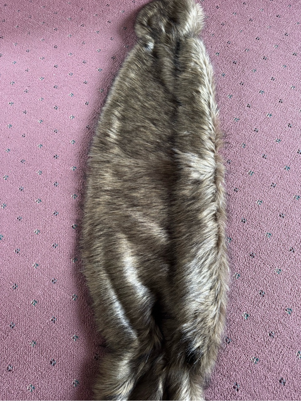 Faux Fur Shawl
